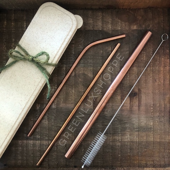 Stainless Steel Reusable Zero Waste Straw - Picture 2 of 5